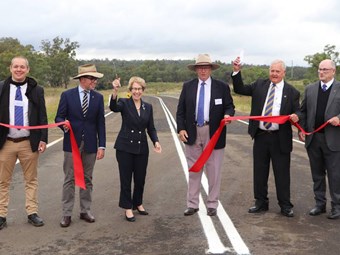 Governor opens NSW freight bypass