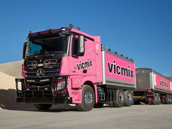 Contractor enjoys power boost with Actros convert