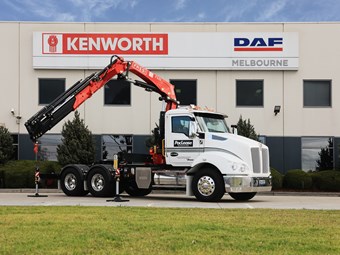 PacLease lifting into action with its new T410 Crane Truck