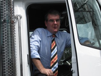 GONE: Daley shuffled out of NSW roads ministry