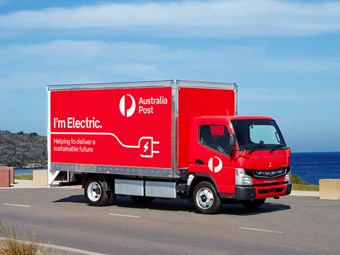 First AusPost Fuso eCanters now in service