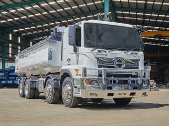 Hino safety suite standard on 700 Series