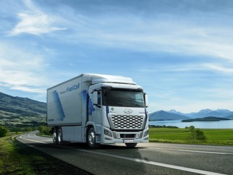 Hyundai fuel cell trucks expand into Germany