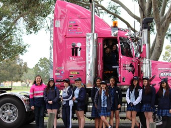 Pilbara truckie tries to raise female participation rates