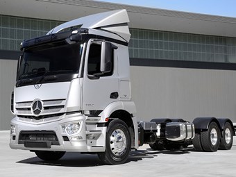 Actros rigid family to debut at truck show