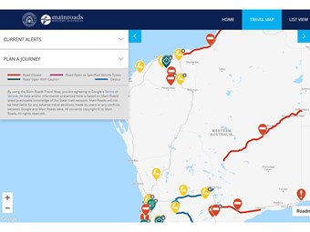 Wa Road Closures Map Fire And Floods Cut Road Access To Wa | News