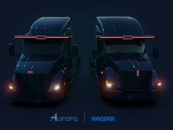Paccar secures autonomous truck tech partner Aurora