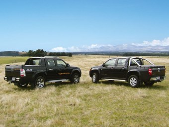 Ford vs Holden 4WD Utes