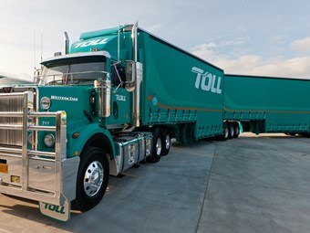 Toll, Linfox 'reluctantly' opposed minimum rates for long-distance truck drivers