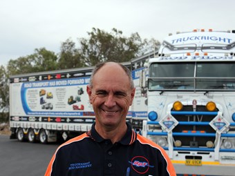 Rod Hannifey takes trucking message to the masses