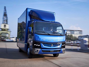All-electric Fuso eCanter now in production