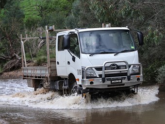 Hino 300 Series 4x4 a first for make