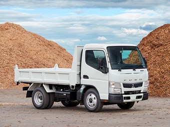 Payload boost for Fuso Canter tipper