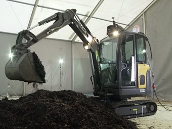Ericsson's remote 4G-controlled excavator