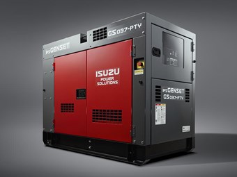 Isuzu debuts new diesel generator range