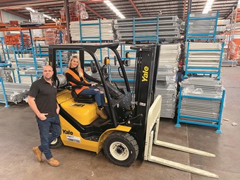 Yale forklift comes recommended