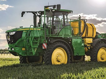 Early 2020 launch for Deere sprayers