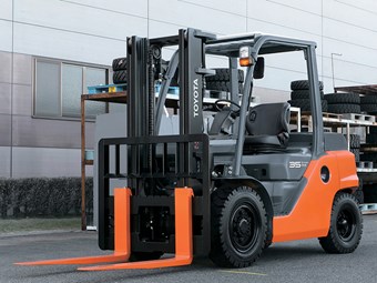 Design award recognition for Toyota’s 8-Series forklifts
