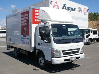 Fuso Canter Automatic truck review