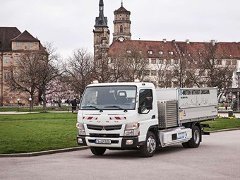 Fuso Canter electric trucks to begin German trial