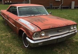 1963 Ford Galaxie 427 4-speed - project car