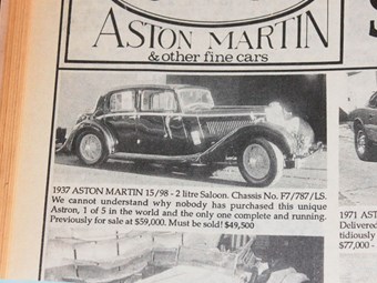 Aston Martin 15/98 & Rolls-Royce Silver Dawn - the cars that got away