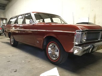 Ford Falcon XY station wagon - today's tempter