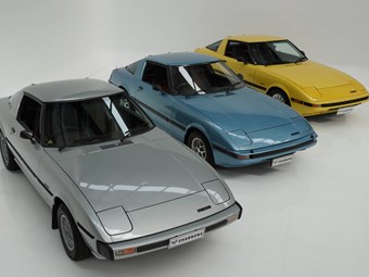 Trio of collectible Mazda RX-7s up for auction