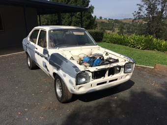 Ford Escort Mk II - today's project tempter