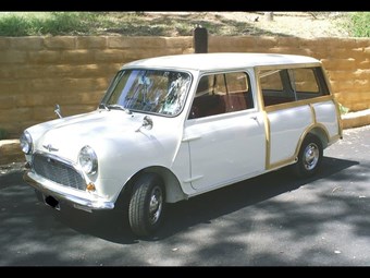 1965 Morris Mini Traveller 'woodie' wagon - today's tempter