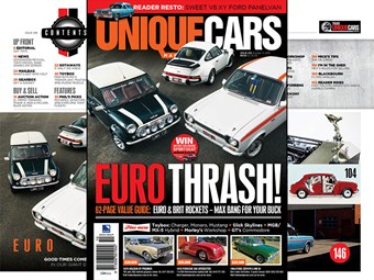 Unique Cars Magazine #419 Out Now! | 62-page Euro Value Guide