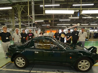Mazda’s factory MX-5 restoration program delivers first customer car