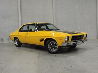 1974 Holden HQ GTS - today's tempter