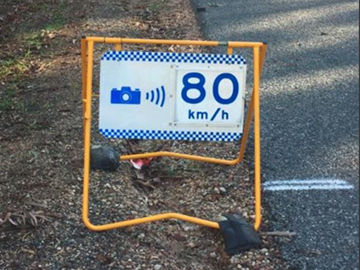 NSW in partial speed camera signage return