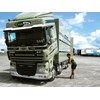 daf xf 105 truck engine access