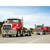 'Best Mack' went to McNeill's Granite pictured here being rounded up by their classic Mack Superliner 