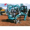 Kobelco showcased their latest SK12SR model