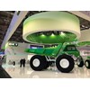 BKT Tires displays plexiglass dump truck and tractor