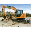 Case CX145C excavator & 821F loader