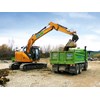 Case CX145C excavator & 821F loader