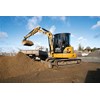 Cat triple threat: mini excavators