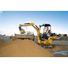 Cat triple threat: mini excavators