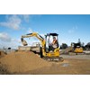 Cat triple threat: mini excavators