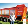 Buckton s Garth Pritchard with NZ made Buckton forage wagon