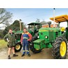 Tractor Pull action with Tim Riddell and David Rogers