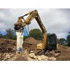 GTX750 rock breaker on Cat 311CU excavator
