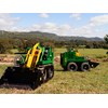 Kanga loaders are available in both wheeled and tracked configurations.