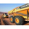 Building a road through the Empty Quarter demanded a lot from the Volvo earthmovers.