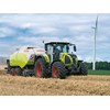 The new Claas Axion 800 tractor