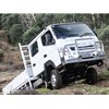 The Fuso Canter 4x4 is a surprisingly capable off-roader.